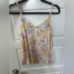 NWT Pink Floral Top